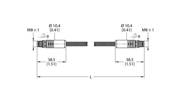 Verbindungsleitung PSGS4MPSGS4M-4422-2M