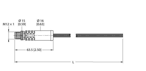 Versorgungsleitung RSP56PLA-1/TXG