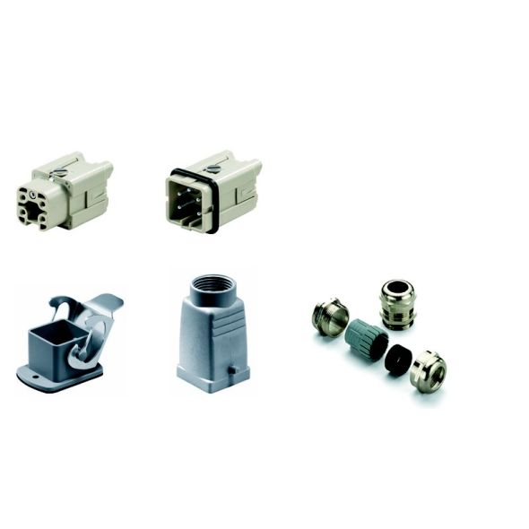 Steckverbinder-Kit HDC-KIT-HA 04.400 M Steckverbinder-Kit HDC-KIT-HA 04.400 M