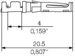 Steckverbinder RSV CB1,6R18-16AU,75I2,5