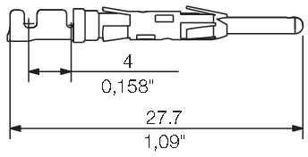 Steckverbinder RSV CS1,6R18-16AU,75I2,5