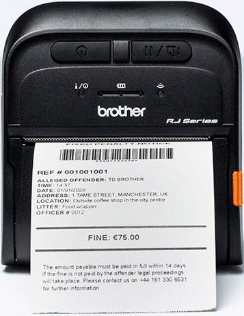 Mobiler Thermo-Drucker RJ-3035B
