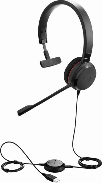 Headset einohrig JabraEvol30II UCMono