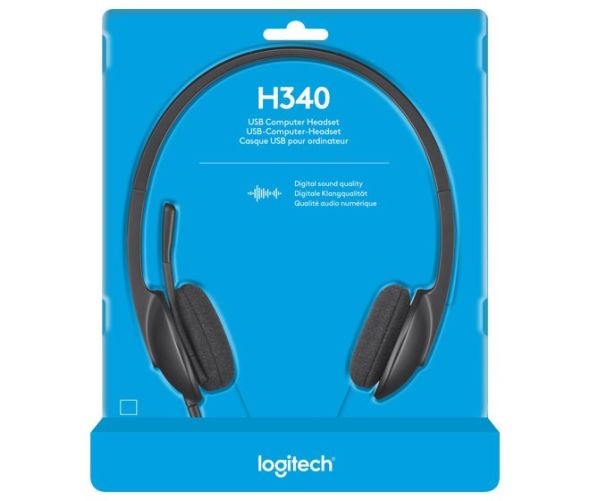 Headset Stereo LOGITECH H340 USB Headset Stereo LOGITECH H340 USB
