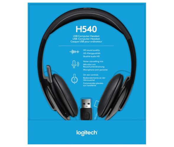 Headset Stereo LOGITECH H540 USB Headset Stereo LOGITECH H540 USB