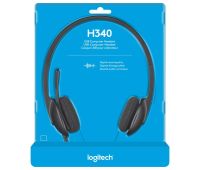 Headset Stereo LOGITECH H340 USB