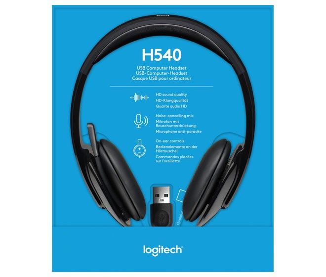 Headset Stereo LOGITECH H540 USB Headset Stereo LOGITECH H540 USB