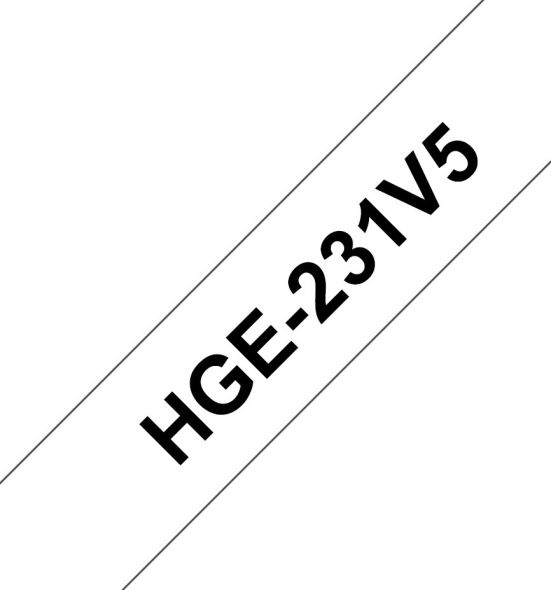 Schriftbandkassette HGe-231V5 (VE5) Schriftbandkassette HGe-231V5 (VE5)