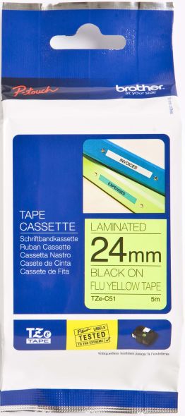Schriftbandkassette TZe-C51 Schriftbandkassette TZe-C51