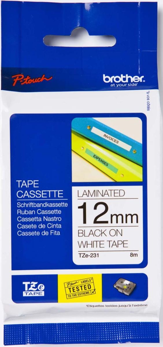 Schriftbandkassette TZe-253 Schriftbandkassette TZe-253