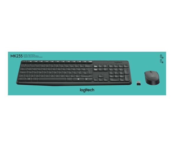 Tastatur/Maus Set LOGITECH MK235 ant Tastatur/Maus Set LOGITECH MK235 ant