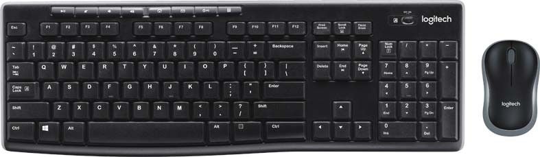 Tastatur/Maus Set LOGITECH MK270 sw