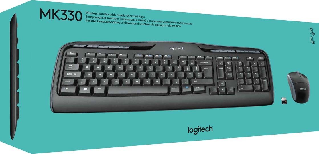 Tastatur/Maus Set MK330USB sw