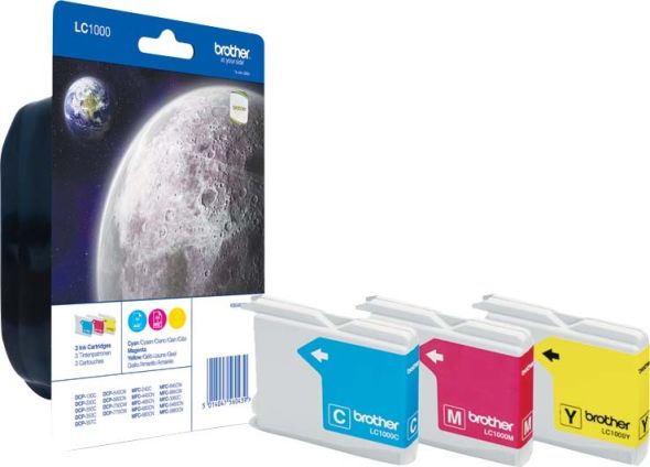 Blisterfarbtintenset Rainb LC-1000RBWBPDR Blisterfarbtintenset Rainb LC-1000RBWBPDR