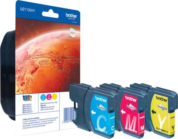 Blisterfarbtintenset Rainb LC-1100HYRBWBPDR Blisterfarbtintenset Rainb LC-1100HYRBWBPDR
