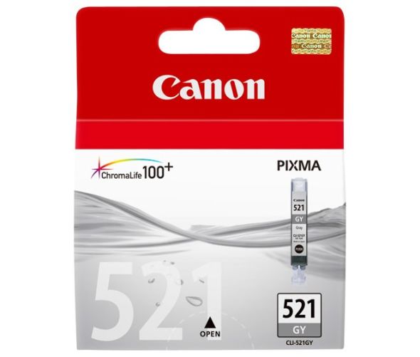 Tintenpatrone CANON CLI-521GY 9ml Tintenpatrone CANON CLI-521GY 9ml