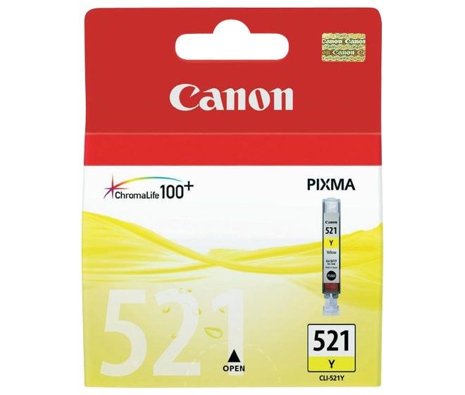 Tintenpatrone CANON CLI-521Y 9mlge Tintenpatrone CANON CLI-521Y 9mlge