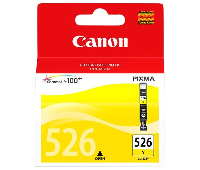 Tintenpatrone CANON CLI-526Y 9mlge Tintenpatrone CANON CLI-526Y 9mlge