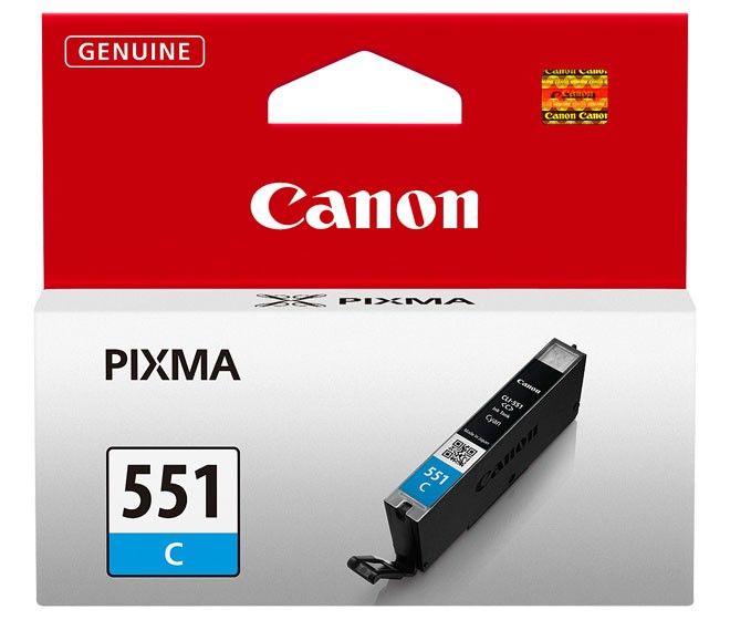 Tintenpatrone CANON CLI-551C 7mlcy Tintenpatrone CANON CLI-551C 7mlcy