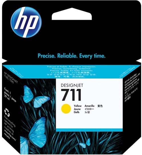 Tintenpatrone HP 711/CZ132A ge Tintenpatrone HP 711/CZ132A ge