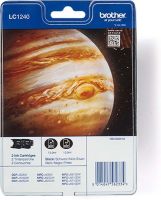 Blistertintenset TwinPack LC-1240BKBP2DR