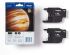 Blistertintenset TwinPack LC-1240BKBP2DR