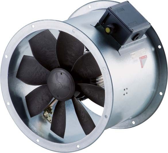 Axial-Rohrventilator DZR 20/2 B Ex e