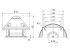 Radial-Dachventilator DRD H 40/4 Ex