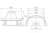 Radial-Dachventilator DRD HT 35/4