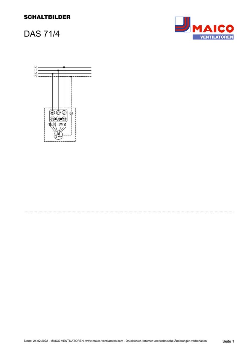 Wandventilator DAS 71/4