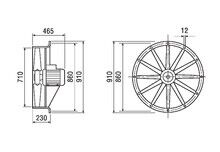 Wandventilator DAS 71/6