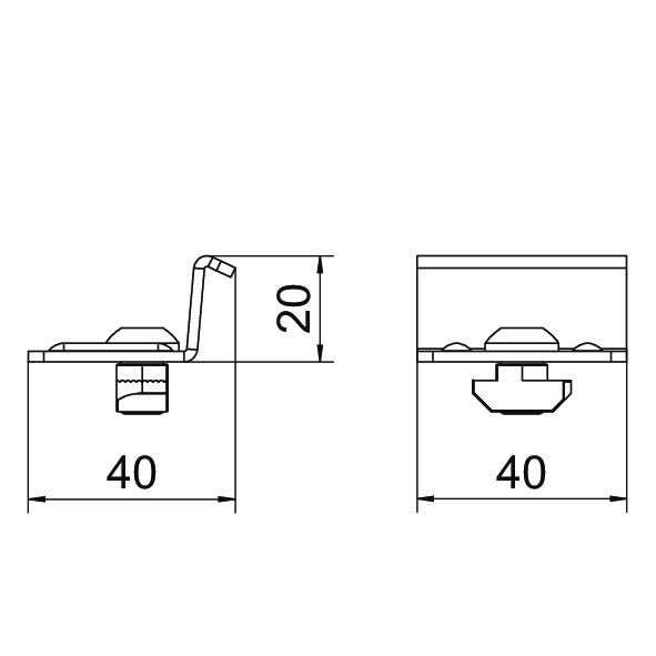 Kreuzverbinder KV 45 DD