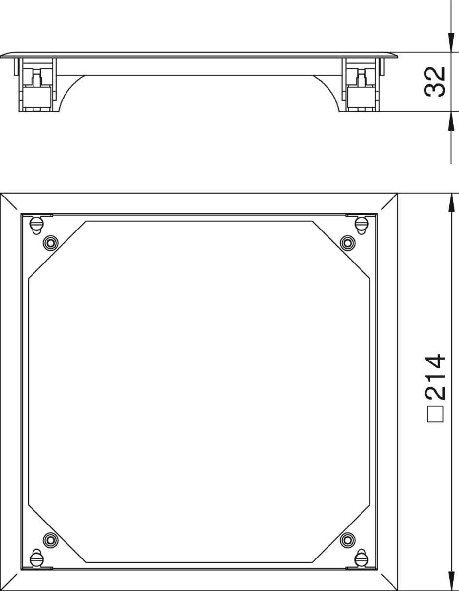 Teppichschutzrahmen SRE 250 7011