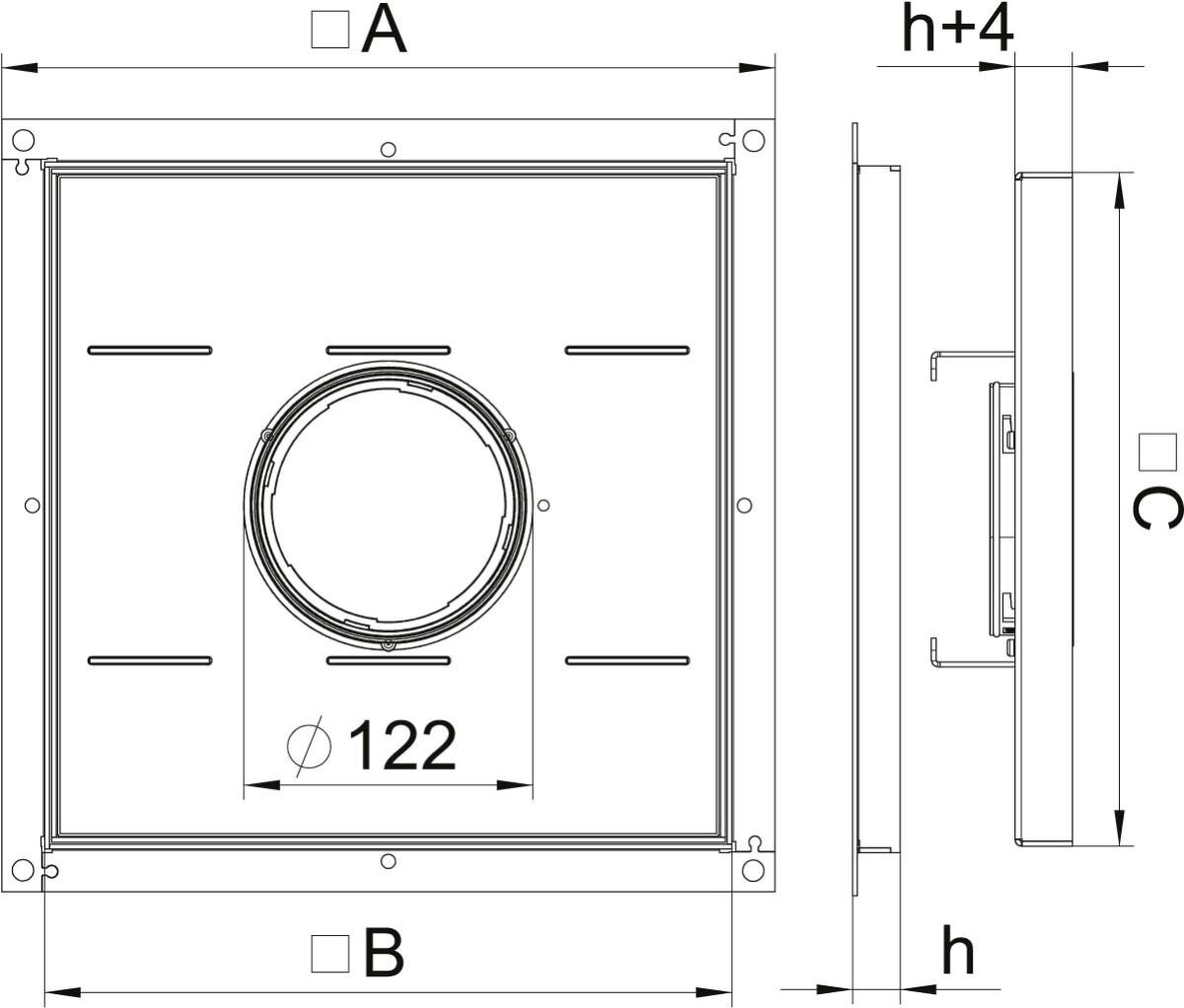 Schwerlast-Rahmenkassette RKF2 SL1 V2 30