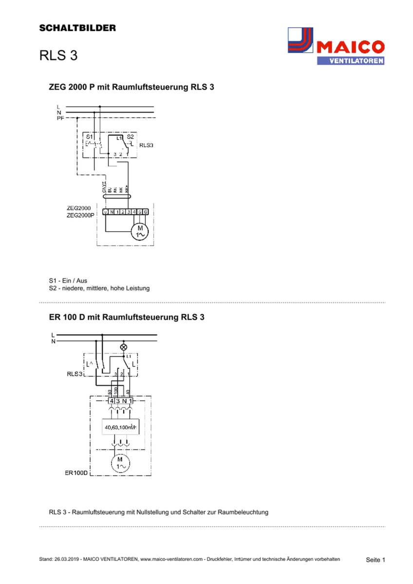 Raumluftsteuerung RLS 3