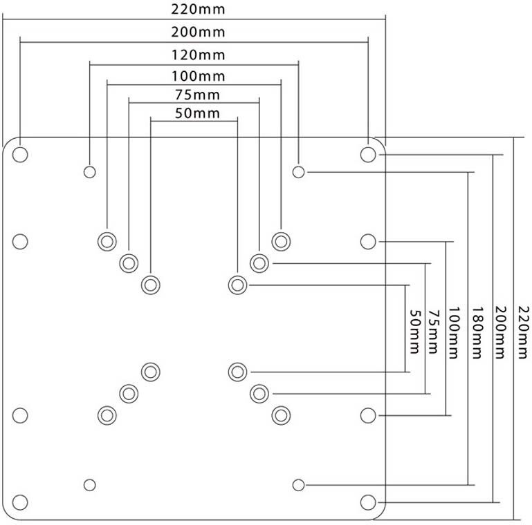 VESA-Adapter 63267