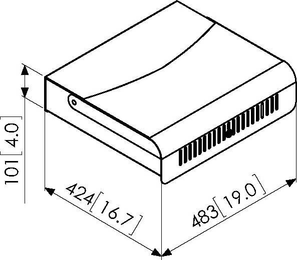 Diebstahlschutzgehäuse PFA9112 sw-si