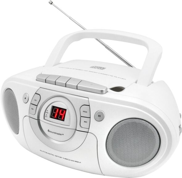CD-Boombox m. UKW-Radio SCD5100WE ws CD-Boombox m. UKW-Radio SCD5100WE ws