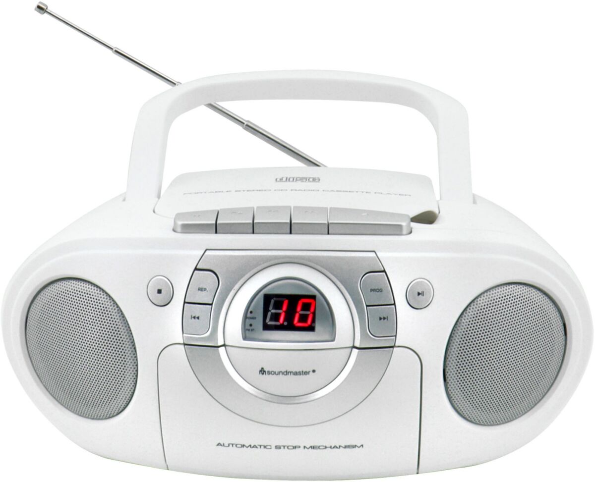 CD-Boombox m. UKW-Radio SCD5100WE ws