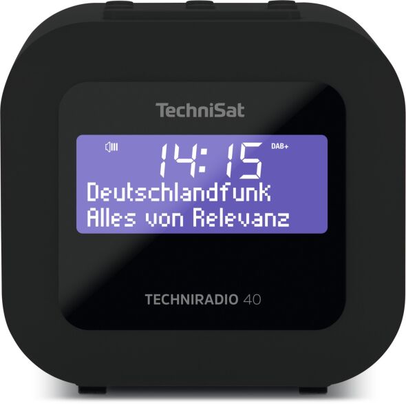 DAB+/UKW-Radiowecker TECHNIRADIO40 sw