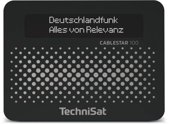 Digital-Radio-Empfangsteil CABLESTAR100 sw Digital-Radio-Empfangsteil CABLESTAR100 sw