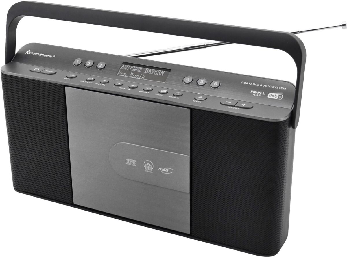 DAB+Stereo-Kofferradio RCD1870SW sw