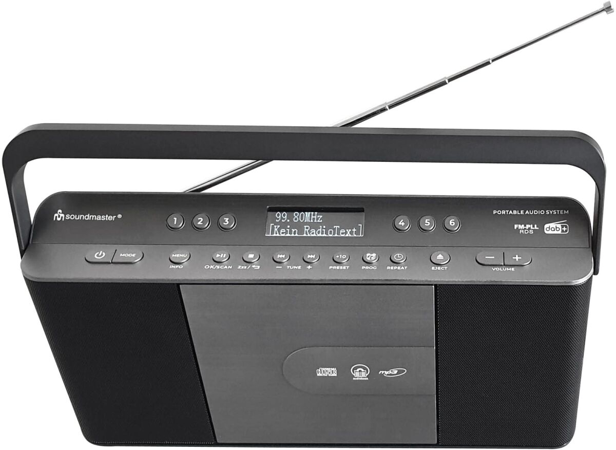 DAB+Stereo-Kofferradio RCD1870SW sw