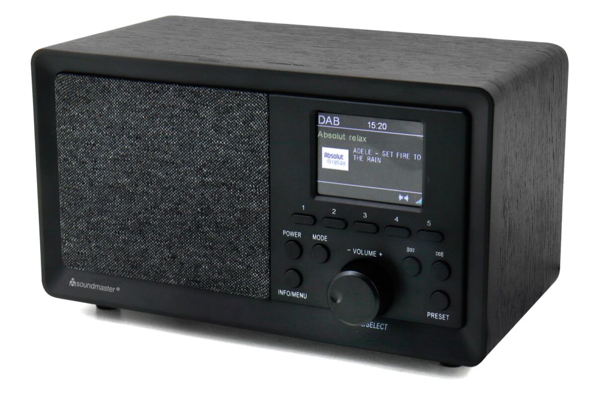 DAB+/UKW RDS Radio DAB350SW sw