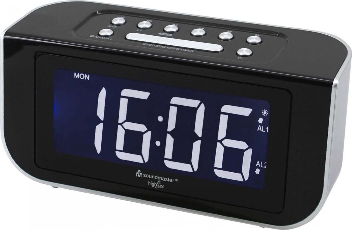 Funkuhrenweckradio FUR4005 sw Funkuhrenweckradio FUR4005 sw
