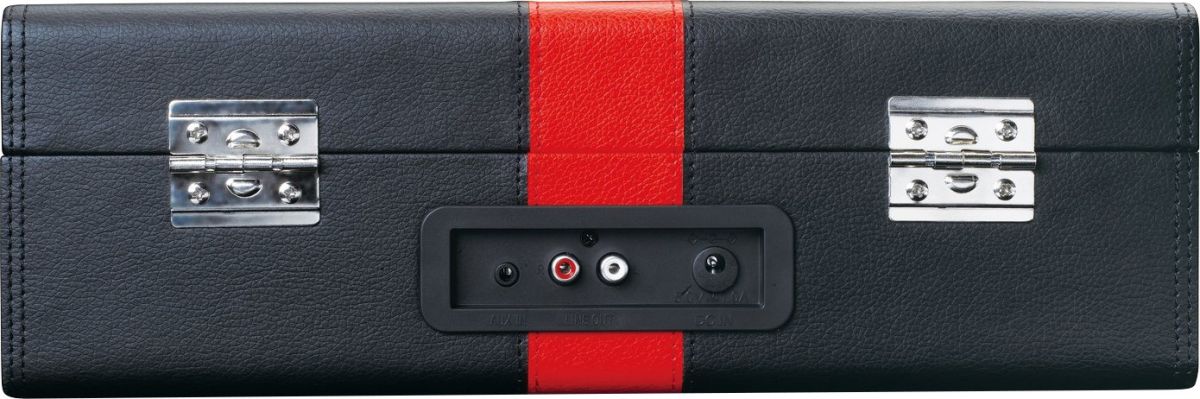 Koffer-Plattenspieler TT-110 Black Red