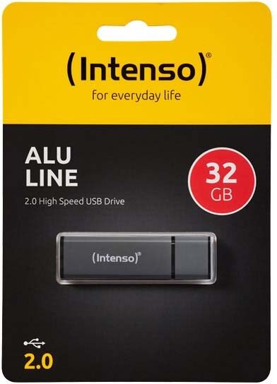 USB 2.0 Stick 32GB Alu INTENSO 3521481 ant USB 2.0 Stick 32GB Alu INTENSO 3521481 ant
