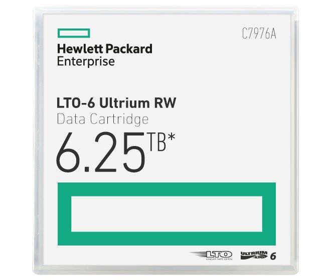 LTO Ultrium-6 Cartridge HP C7976A LTO Ultrium-6 Cartridge HP C7976A