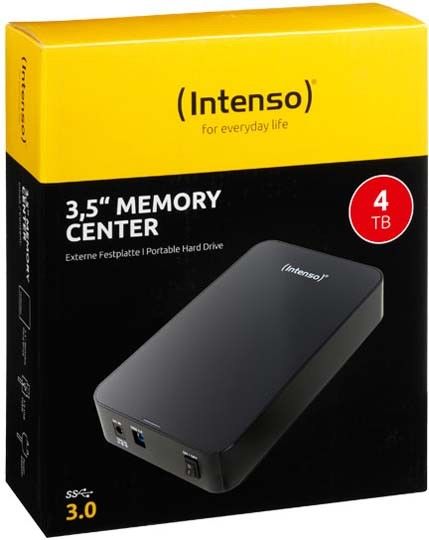 Festplatte 4TB USB 3.0 INTENSO 6031512 Festplatte 4TB USB 3.0 INTENSO 6031512