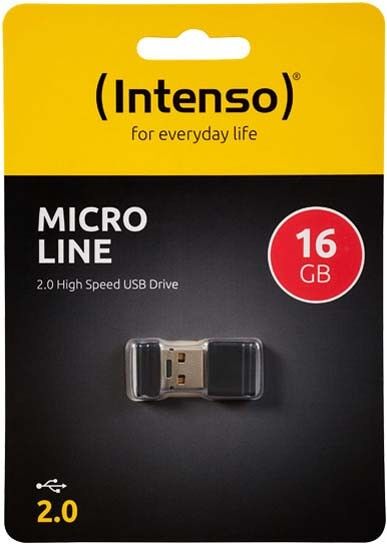 USB 2.0 Stick 16GB Micro INTENSO 3500470 sw USB 2.0 Stick 16GB Micro INTENSO 3500470 sw